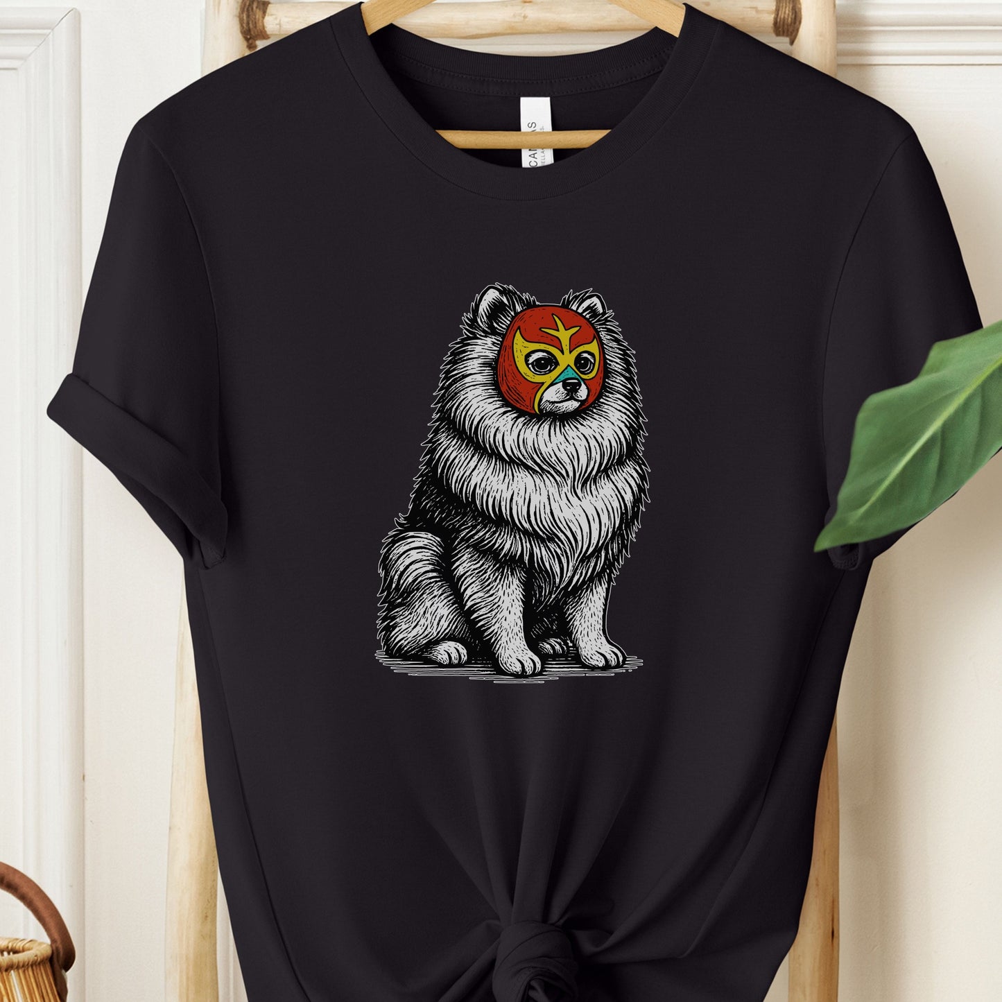 Pomeranian Luchador Tee