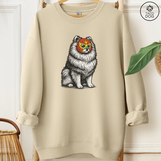 Pomeranian Luchador Sweatshirt