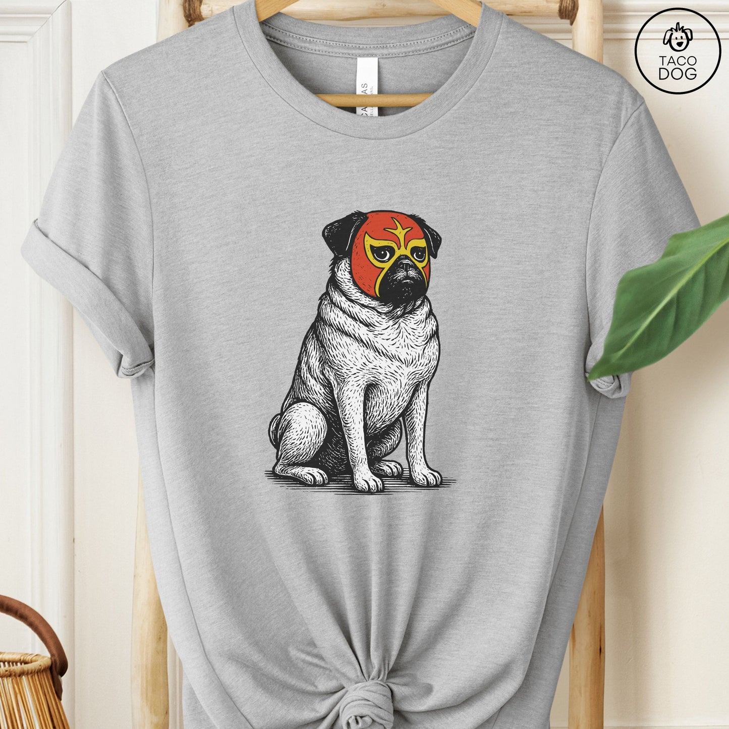 Pug Luchador Tee
