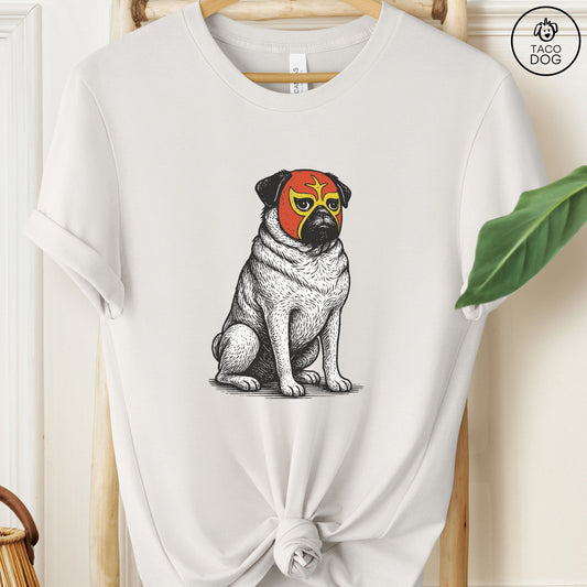 Pug Luchador Tee