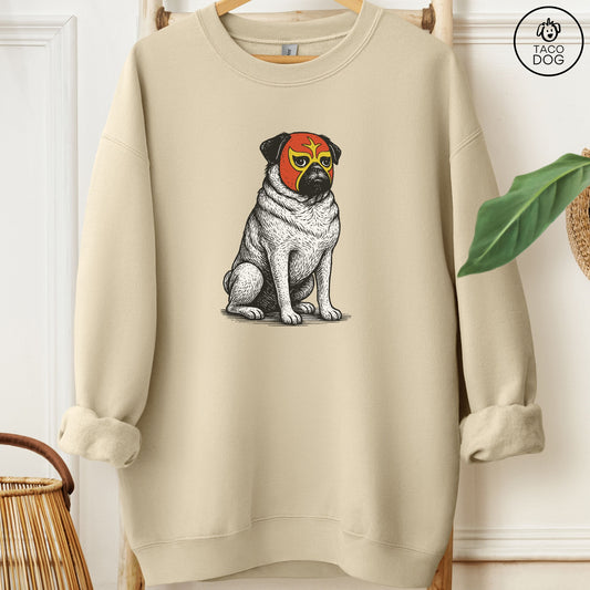 Pug Luchador Sweatshirt