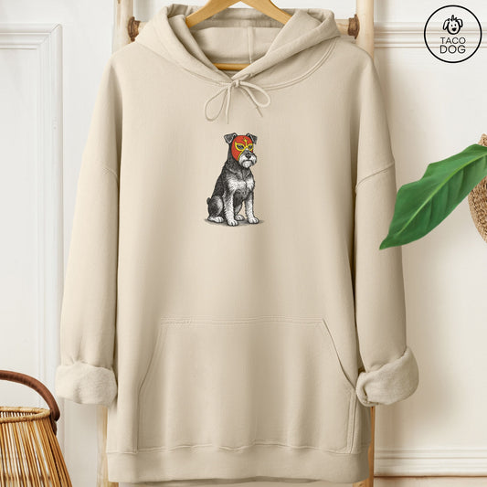 Schnauzer Luchador Hoodie