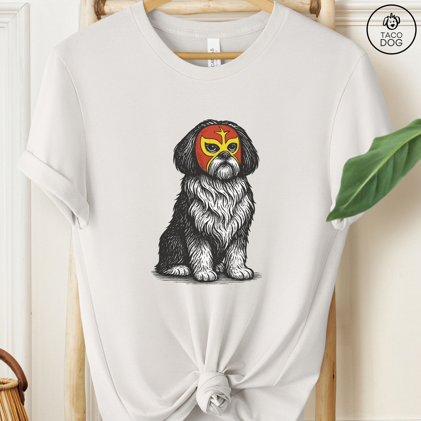 Shih Tzu Luchador Tee