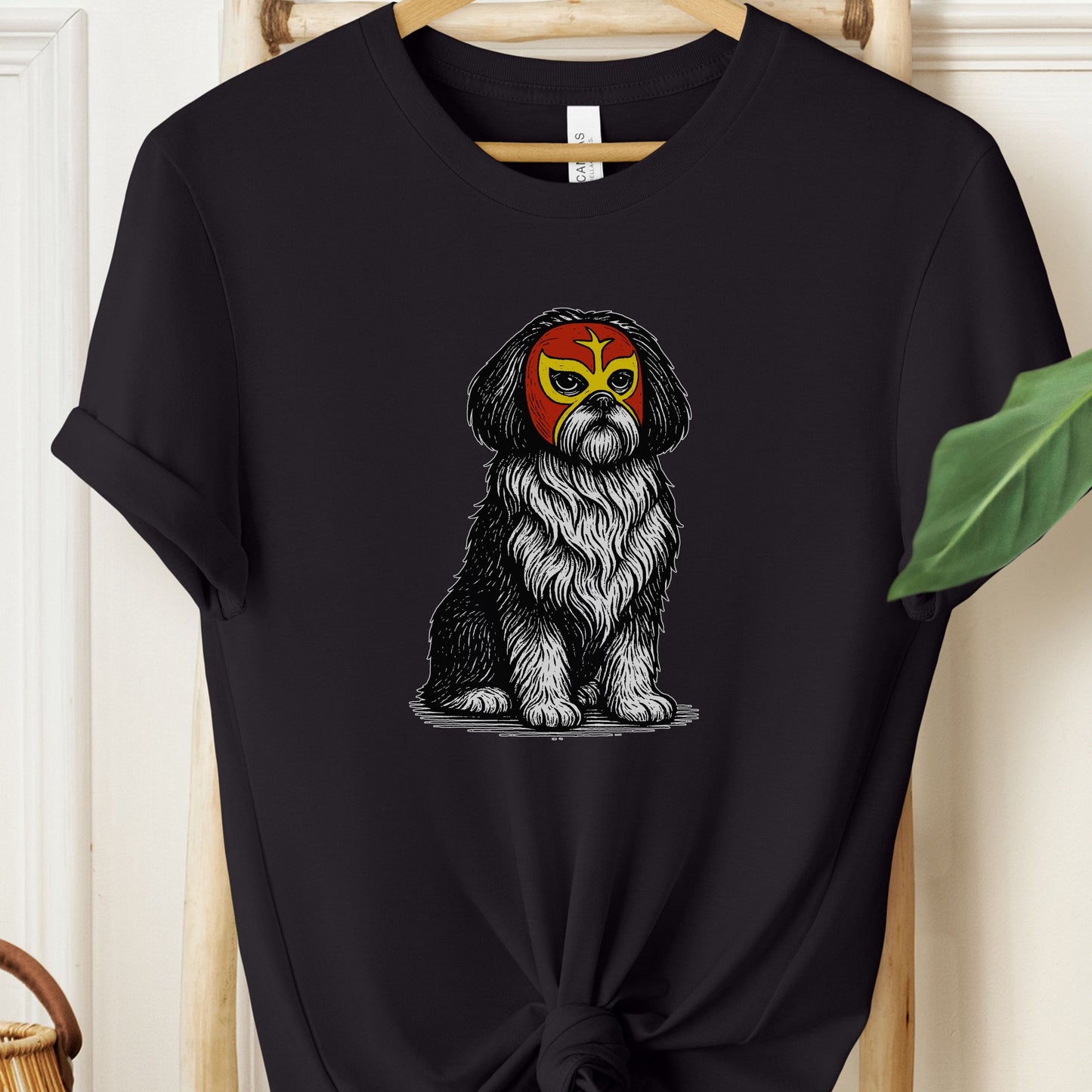 Shih Tzu Luchador Tee