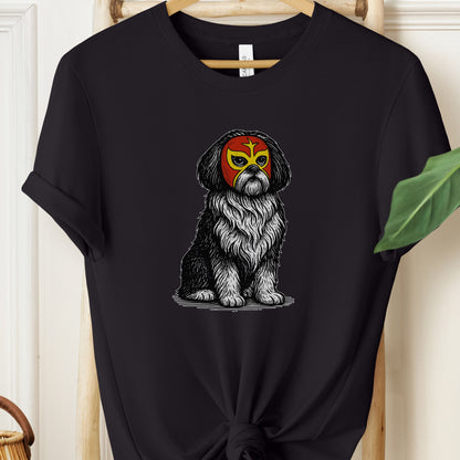 Shih Tzu Luchador Tee