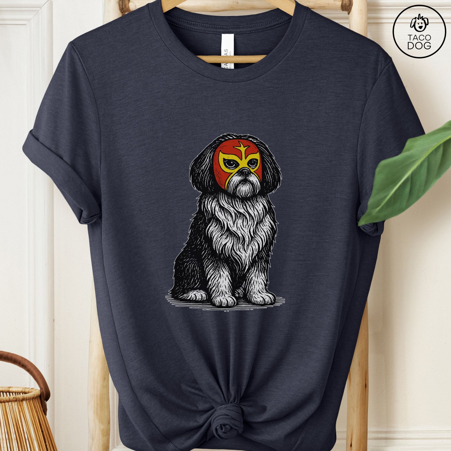 Shih Tzu Luchador Tee
