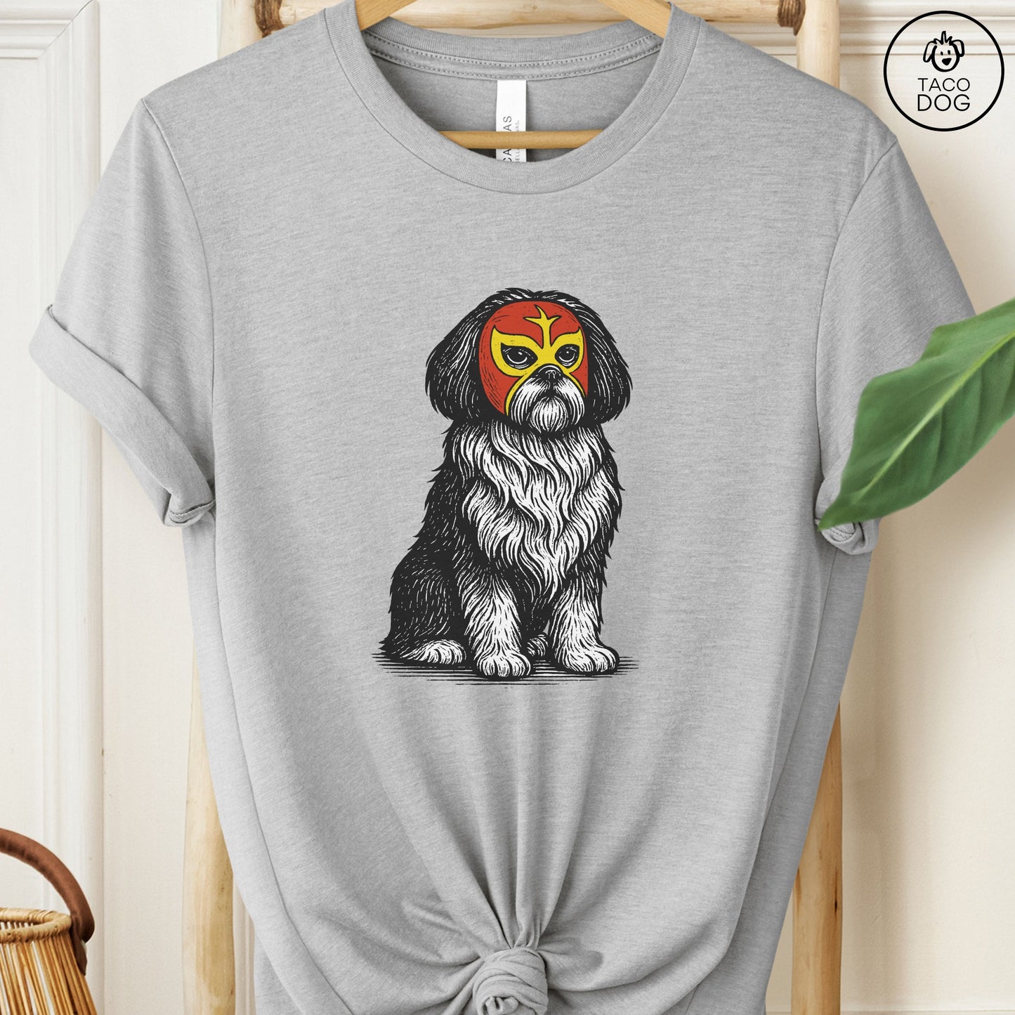 Shih Tzu Luchador Tee
