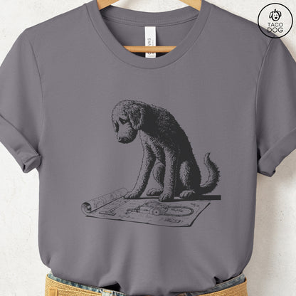 Doodle Vacuum Blueprint T-Shirt