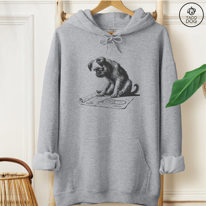 Brussels Griffon Griff Vacuum Blueprint Hoodie