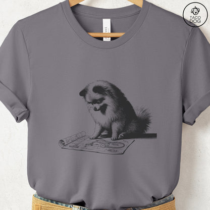 Pomeranian Vacuum Blueprint T-Shirt