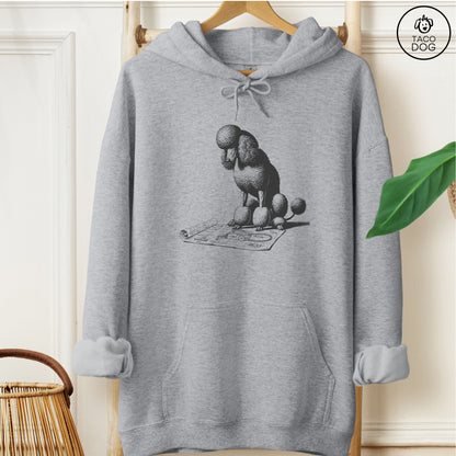 Poodle Vacuum Blueprint Hoodie