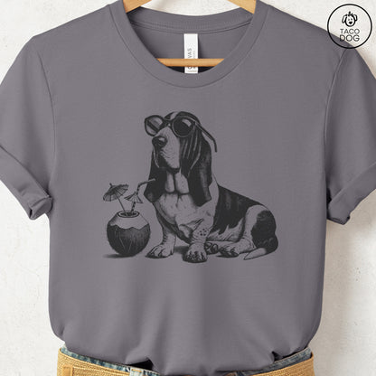 Basset Hound Vacation T-Shirt
