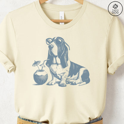 Basset Hound Vacation T-Shirt