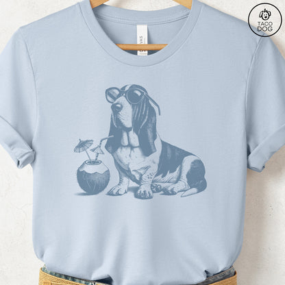 Basset Hound Vacation T-Shirt