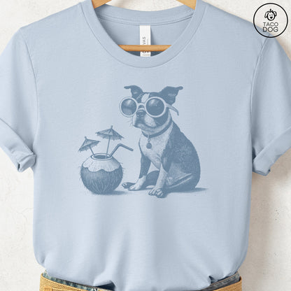 Boston Terrier Vacation T-Shirt