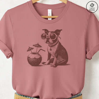 Boston Terrier Vacation T-Shirt