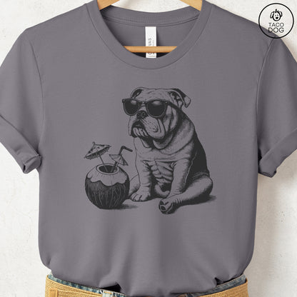 English Bulldog Vacation T-Shirt