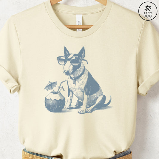 English Bull Terrier Vacation T-Shirt