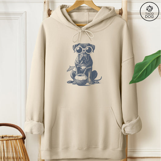 Cane Corso Vacation Hoodie Sand Taco-Dog