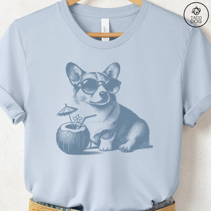 Corgi Vacation T-Shirt