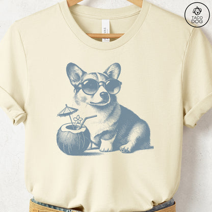 Corgi Vacation T-Shirt