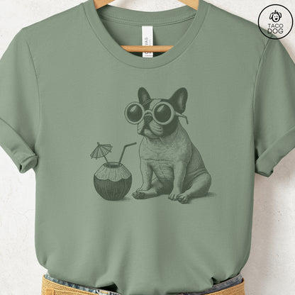 French Bulldog Frenchie Vacation T-Shirt