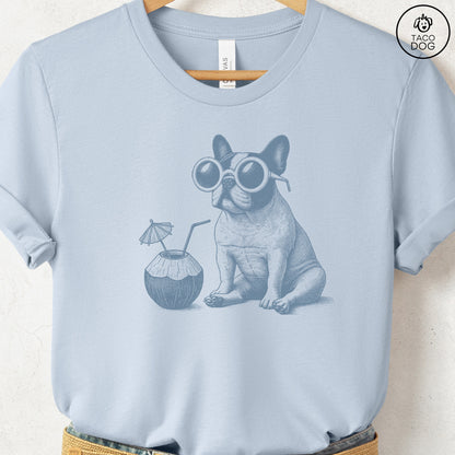 French Bulldog Frenchie Vacation T-Shirt