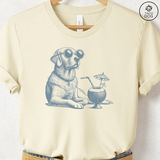 Golden Retriever Vacation T-Shirt