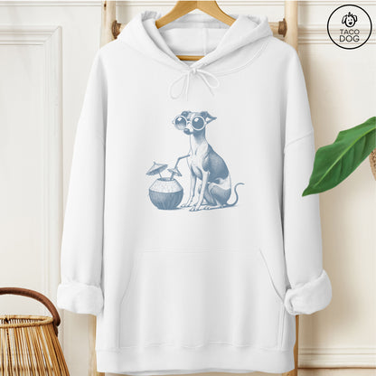 Italian Greyhound Whippet Vacation Hoodie