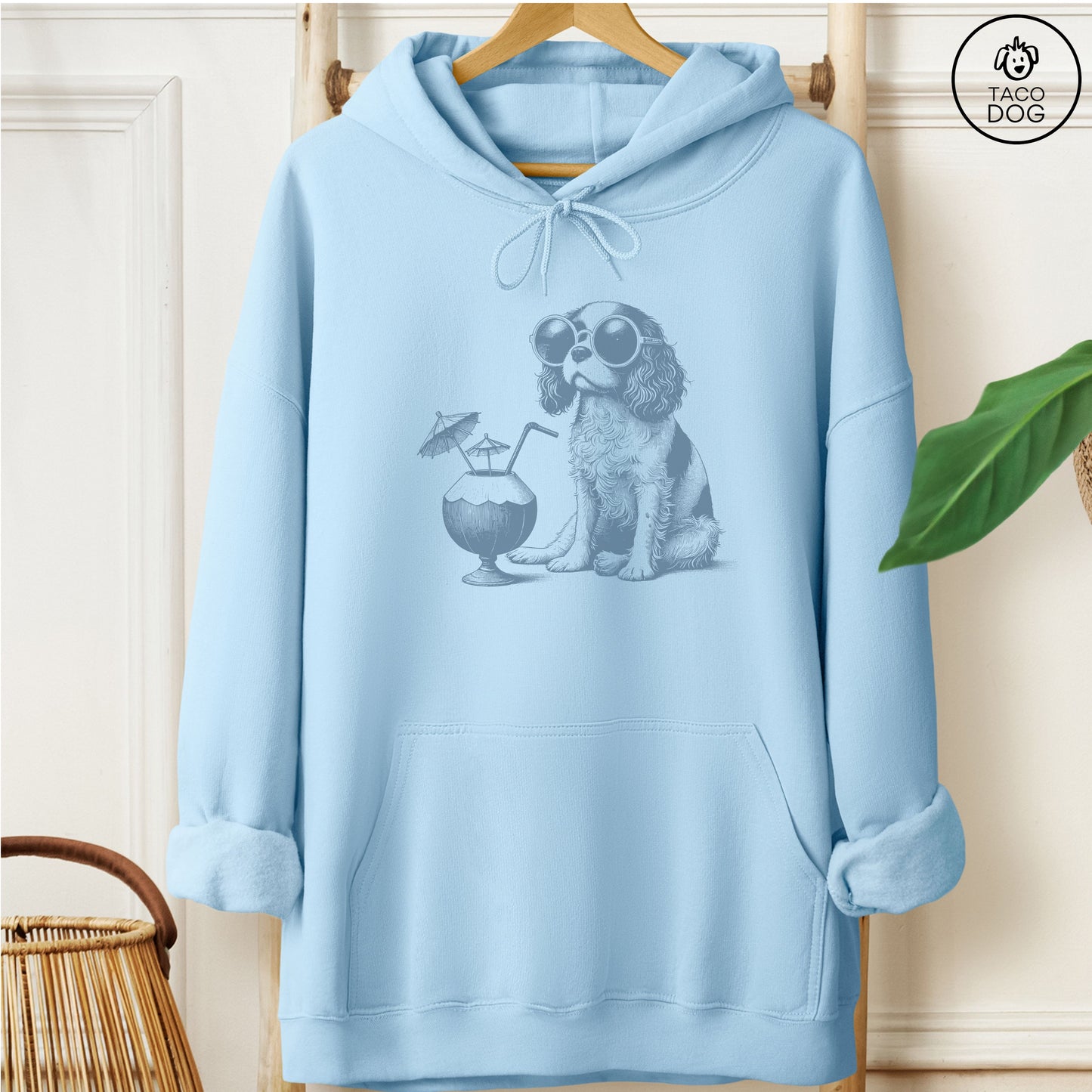 Cavalier King Charles Spaniel Vacation Hoodie