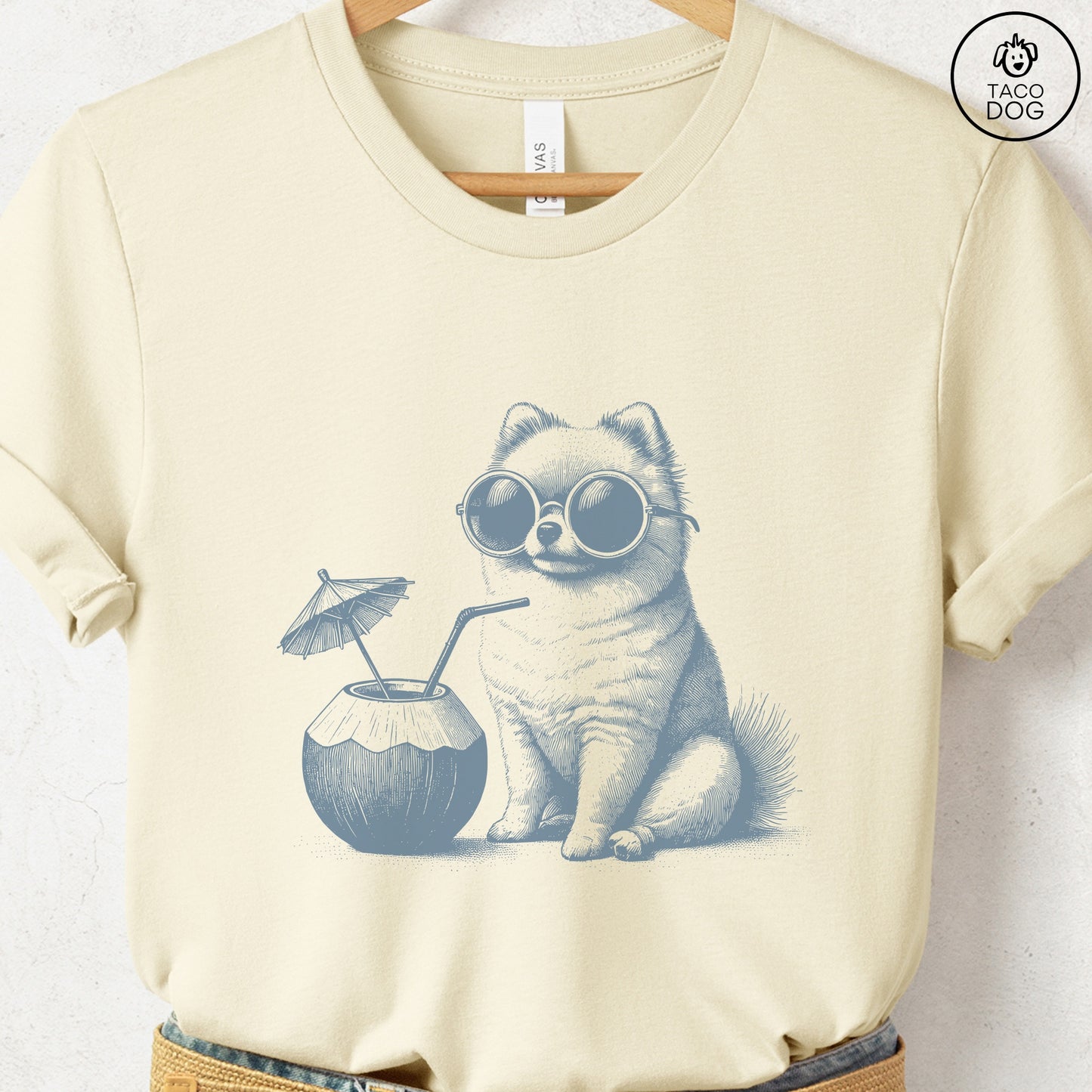 Pomeranian Vacation T-Shirt
