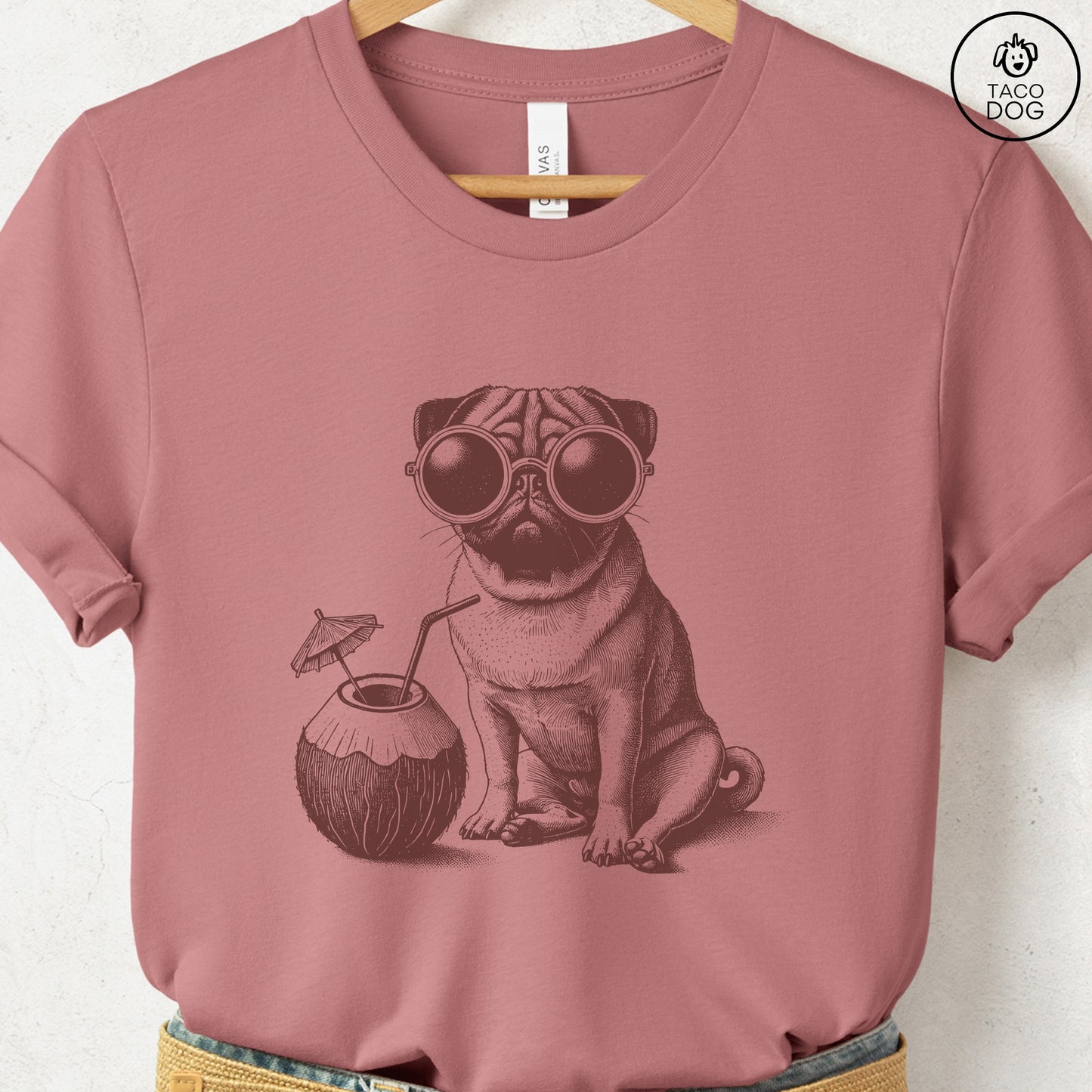 Pug Vacation T-Shirt