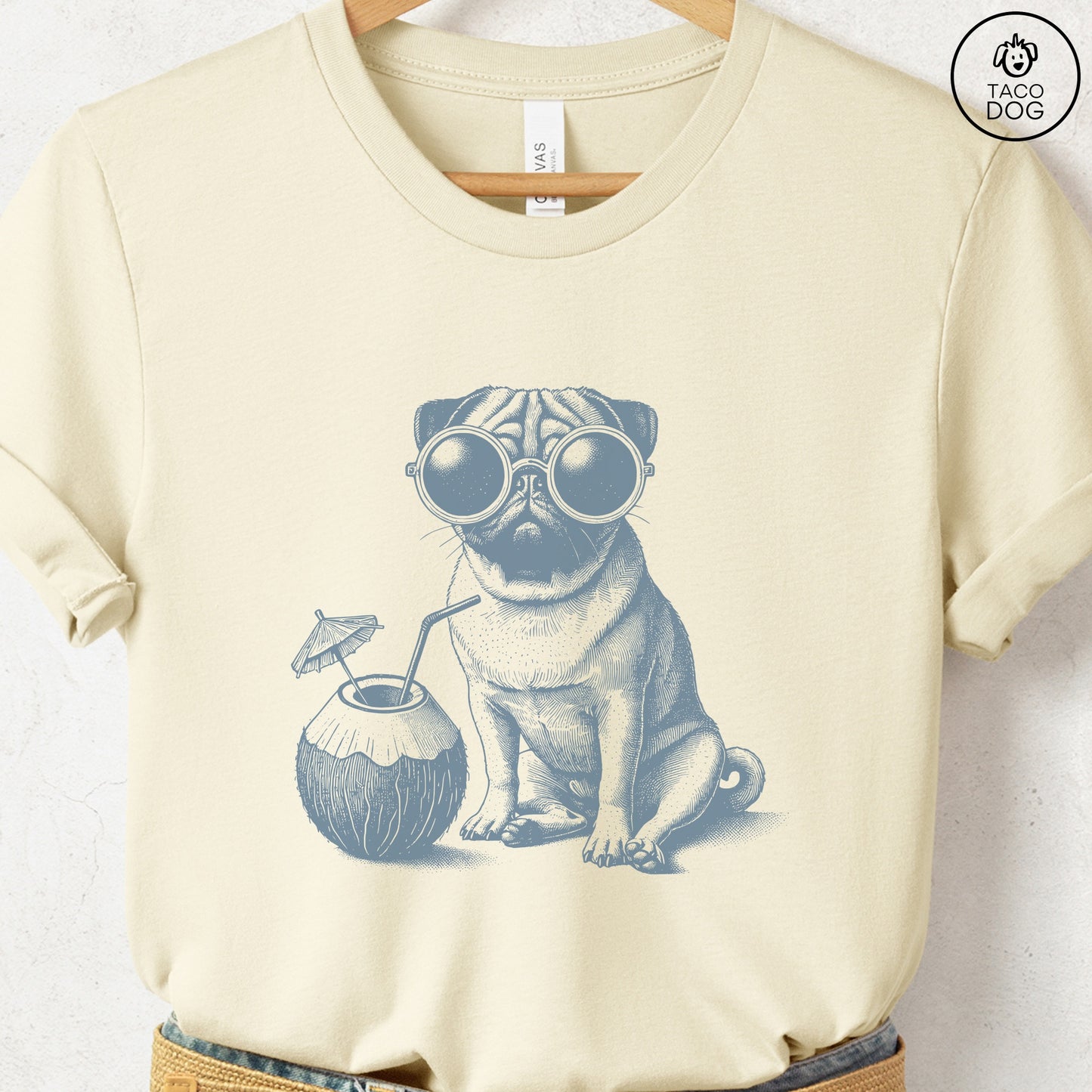 Pug Vacation T-Shirt