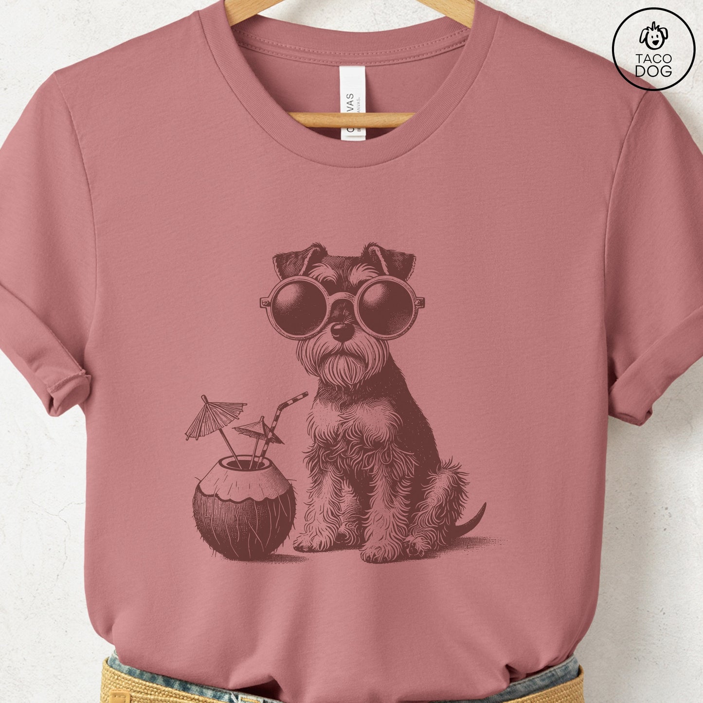 Schnauzer Vacation T-Shirt