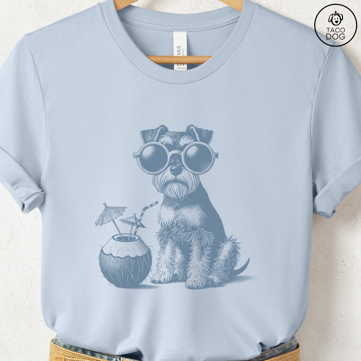 Schnauzer Vacation T-Shirt