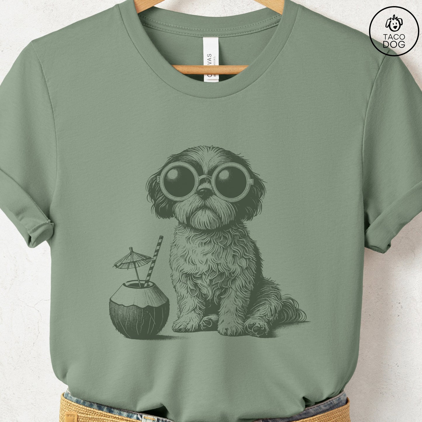 Shih Tzu Vacation T-Shirt