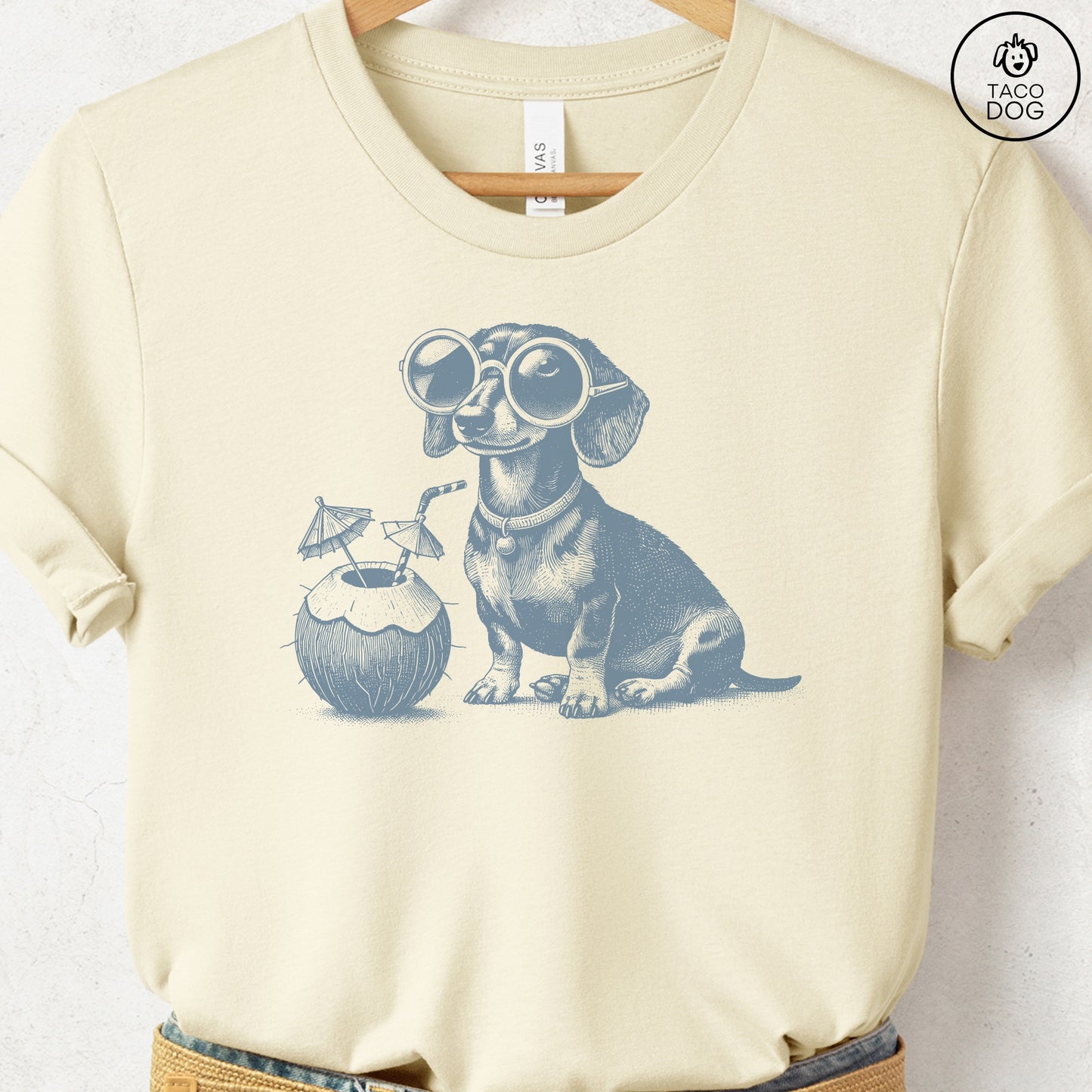 Dachshund Weenie Vacation T-Shirt