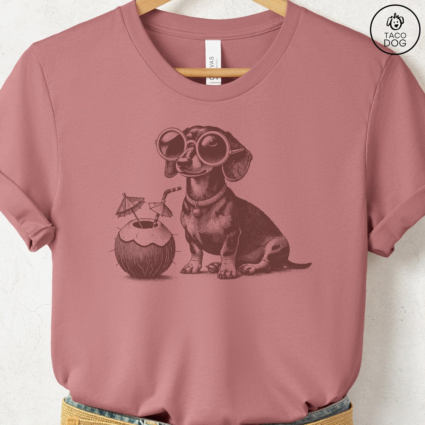 Dachshund Weenie Vacation T-Shirt