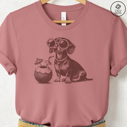 Dachshund Weenie Vacation T-Shirt
