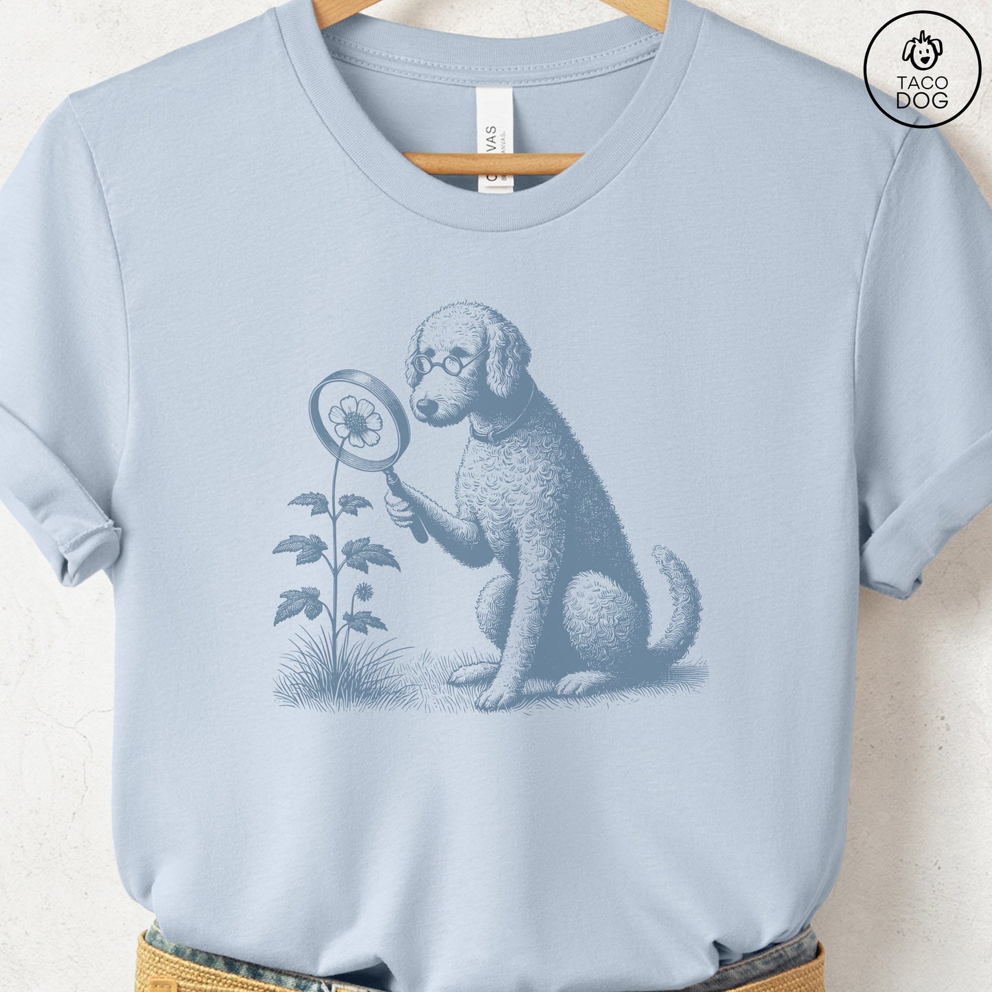 Doodle Botanist Flower T-Shirt