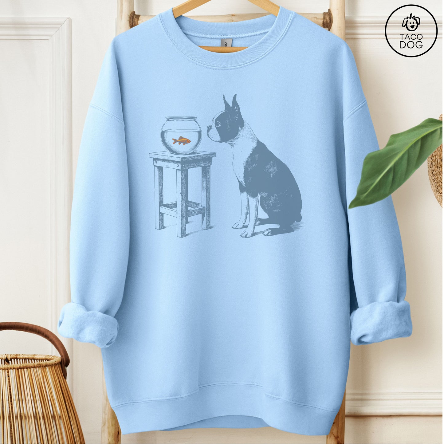 Boston Terrier Goldfish Sweatshirt