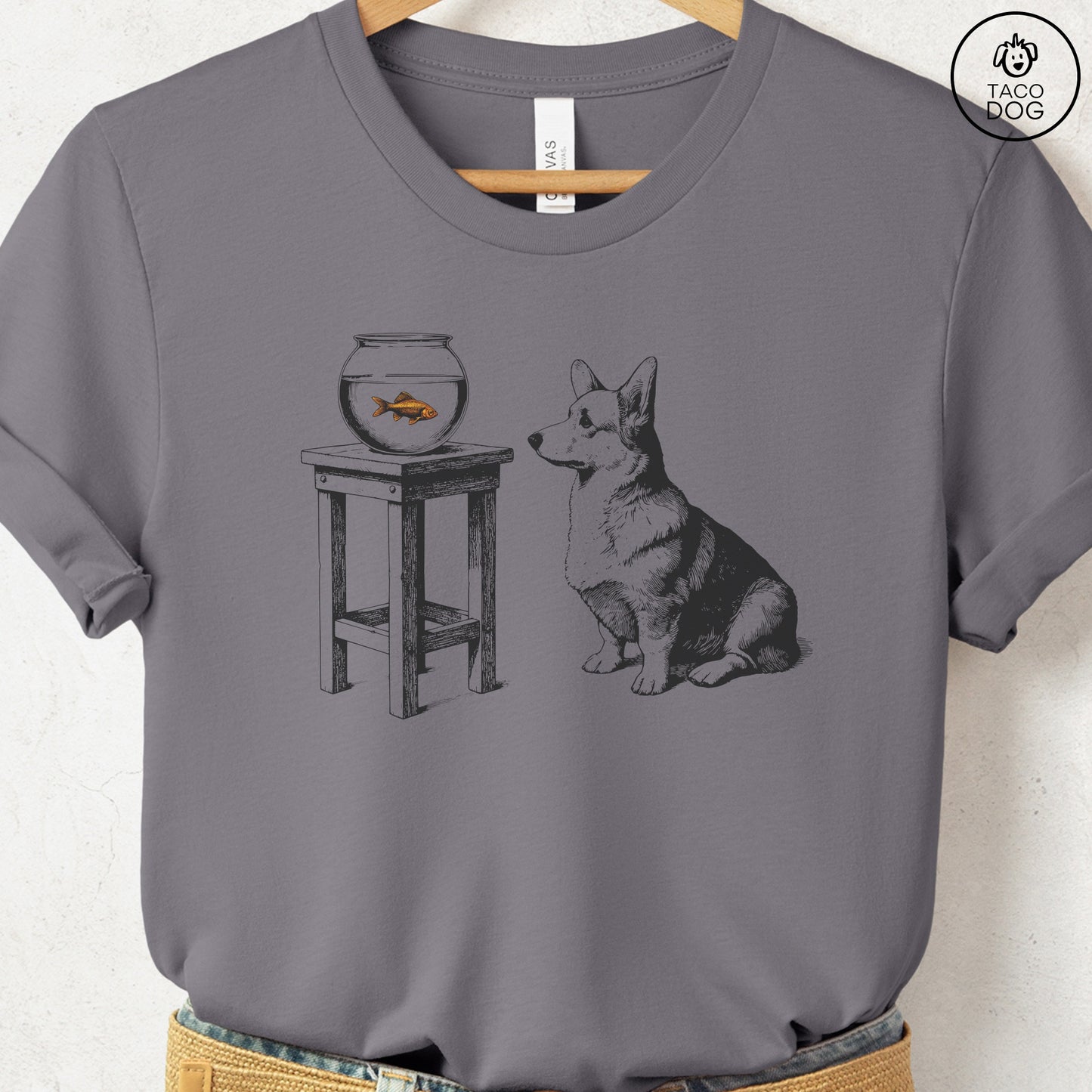Corgi Goldfish T-Shirt
