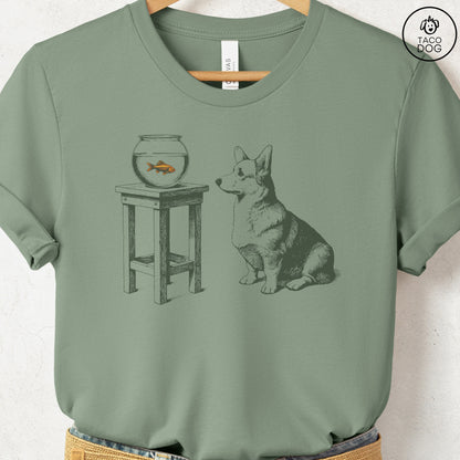 Corgi Goldfish T-Shirt