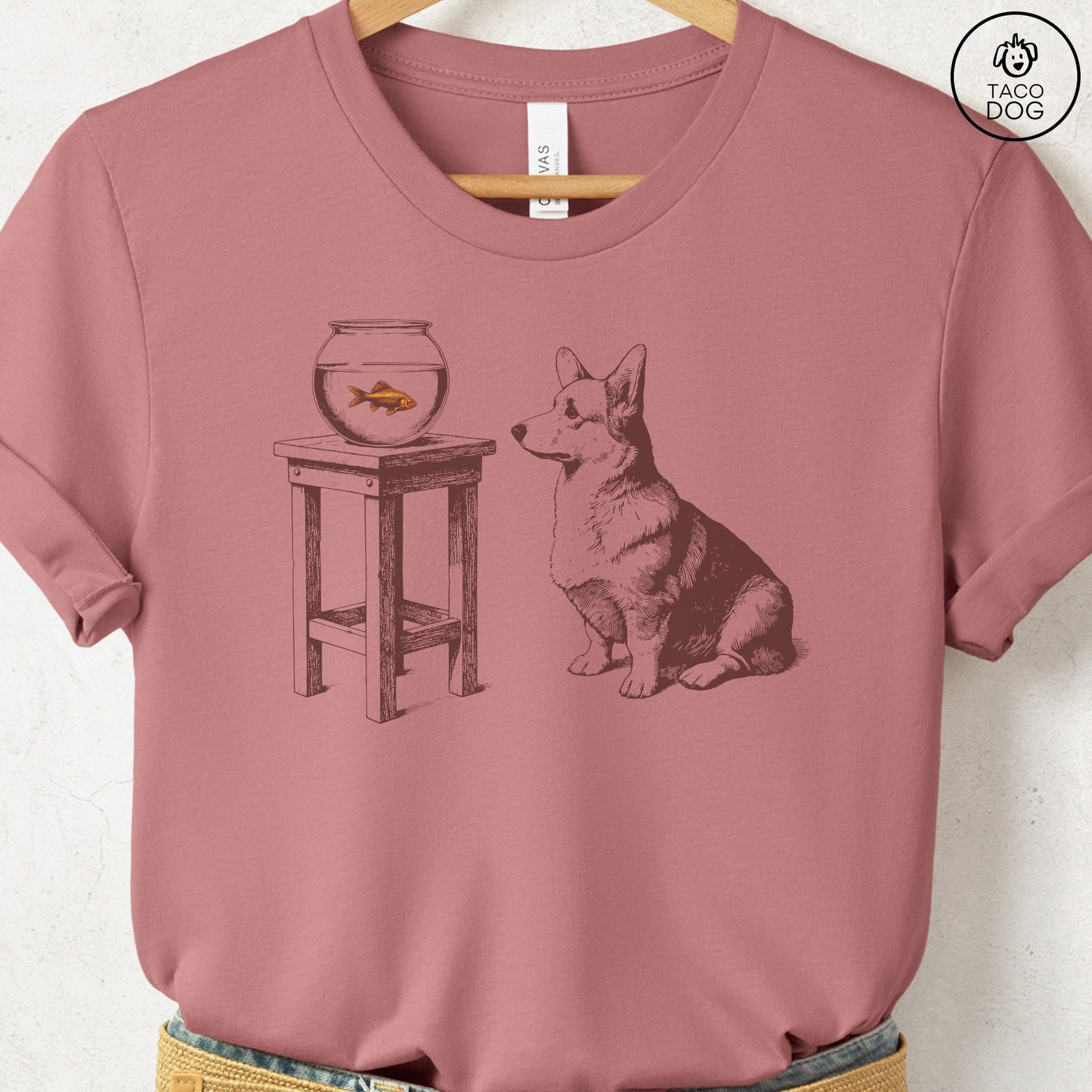 Corgi Goldfish T-Shirt