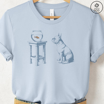 French Bulldog Frenchie Goldfish T-Shirt