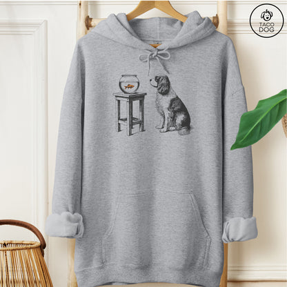 Cavalier King Charles Spaniel Goldfish Hoodie