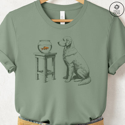 Labrador Retriever Lab Goldfish T-Shirt