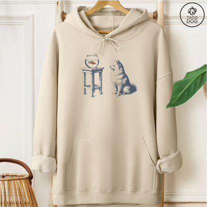 Pomeranian Goldfish Hoodie
