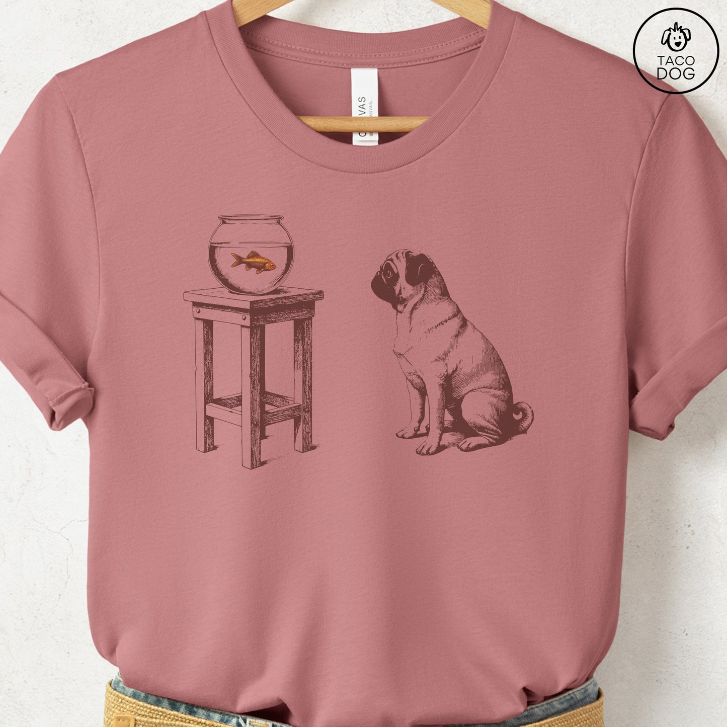 Pug Goldfish T-Shirt