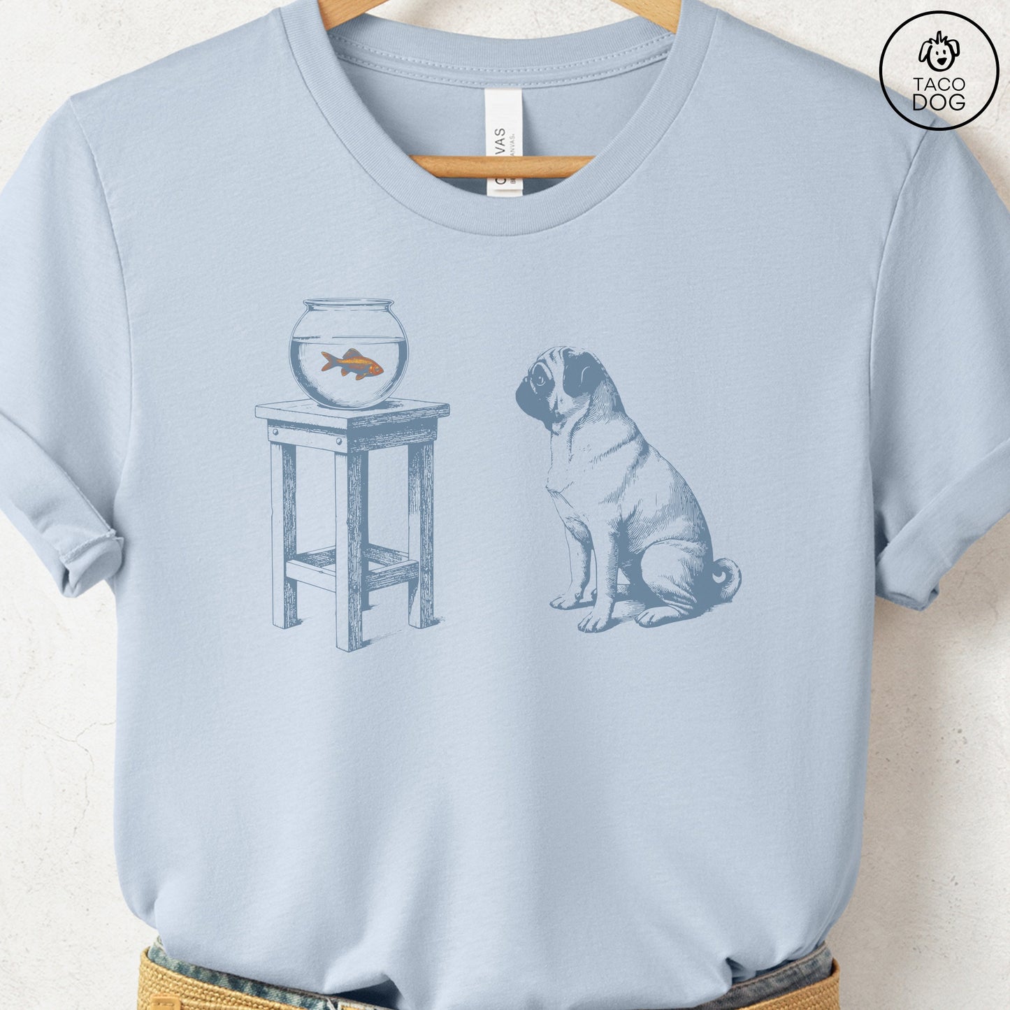 Pug Goldfish T-Shirt